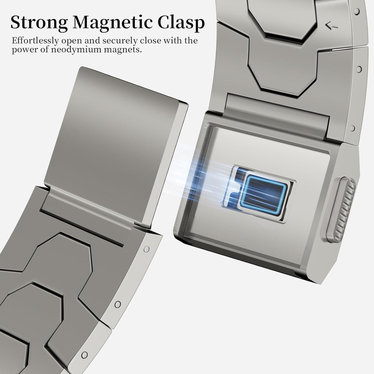 Correa de acero inoxidable Apple Watch Ultra – Edición Vanguard