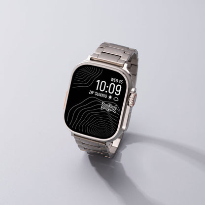 Men’s Titanium Apple Watch Band – Premium Design with Everyday Durability