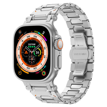 Correa de acero inoxidable para Apple Watch Ultra de 49 mm – Estilo prémium Explorer