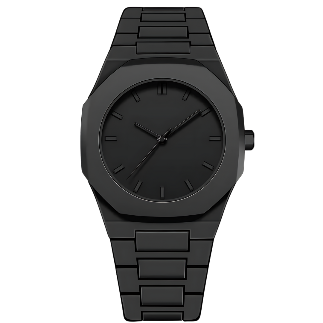 Phantom Black - 41mm Poedagar Waches