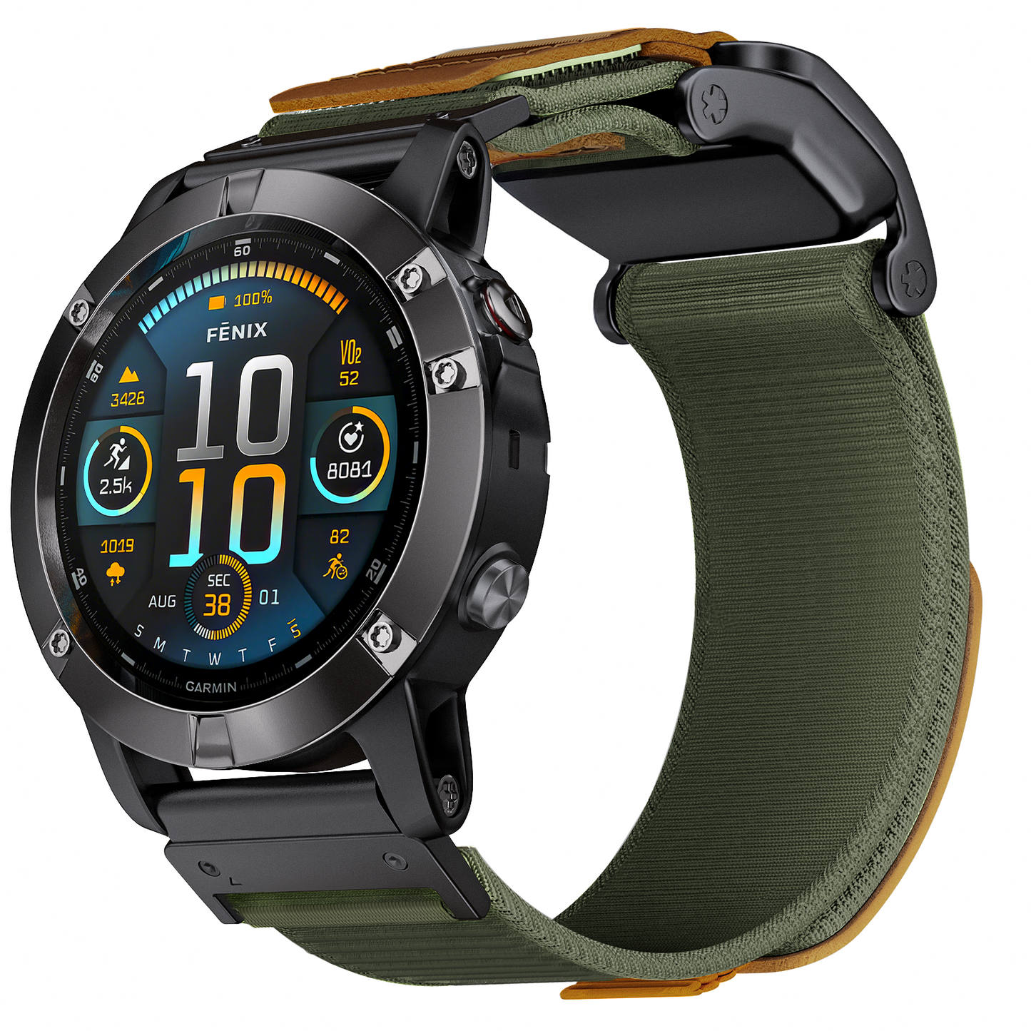Correa de nailon magnética Garmin QuickFit Fearless 2.0