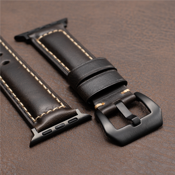 Men’s Apple Watch Leather Strap – Affordable Luxury with Premium Comfort