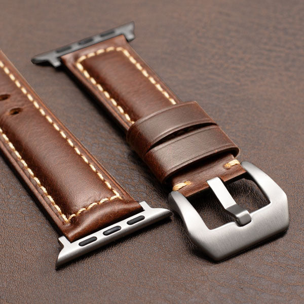 Men’s Apple Watch Leather Strap – Affordable Luxury with Premium Comfort