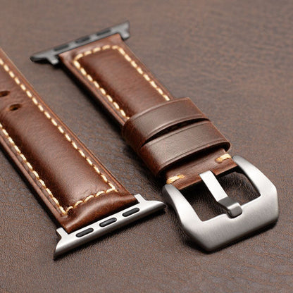 Men’s Apple Watch Leather Strap – Affordable Luxury with Premium Comfort