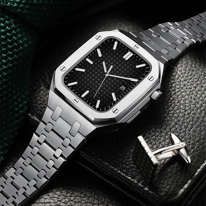 Correa magnética trenzada para Apple Watch – Acero inoxidable y ajuste seguro