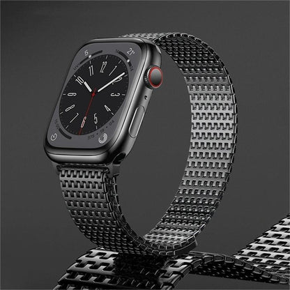 Correa de acero para Apple Watch – Lujo minimalista con ajuste magnético