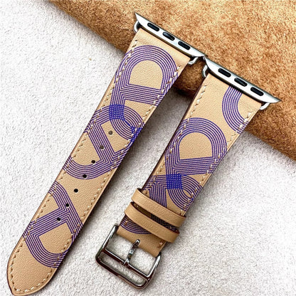 Premium Barenia Leather Apple Watch Band – Classic Style and Comfort
