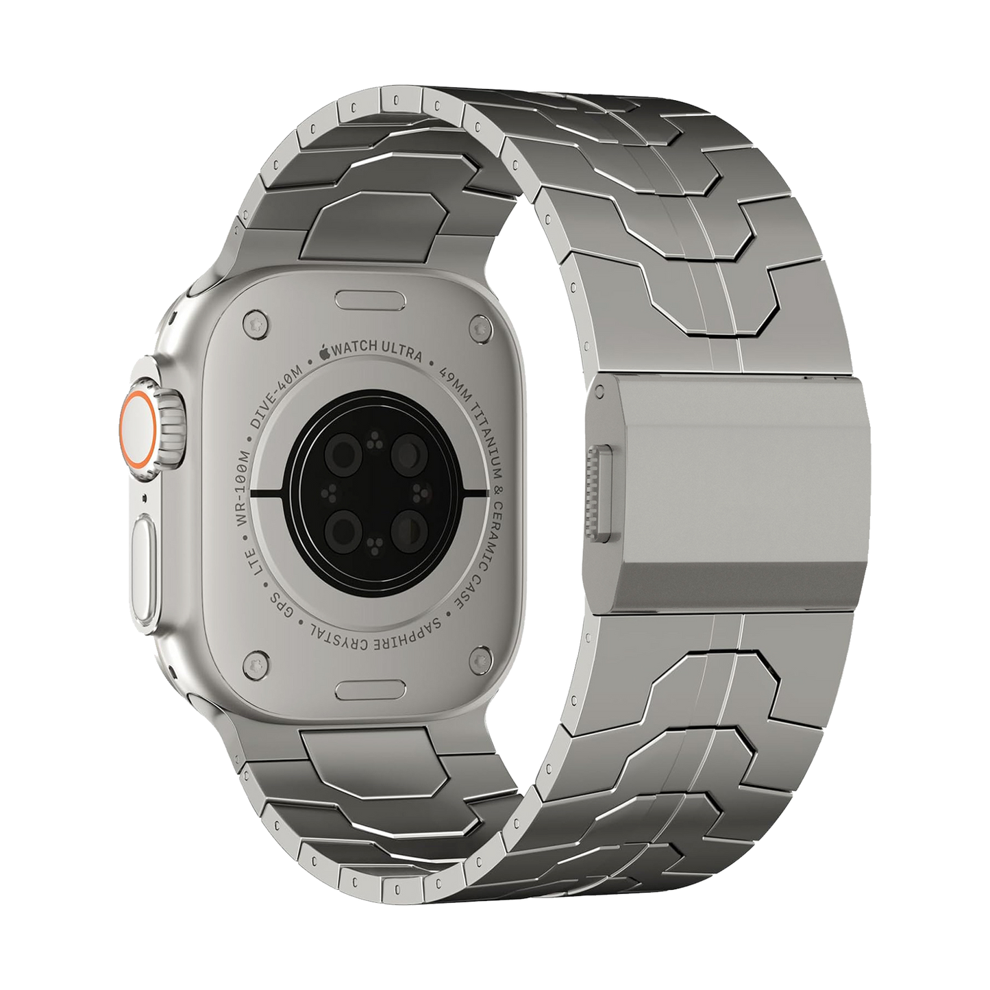 Correa de acero inoxidable Apple Watch Ultra – Edición Vanguard