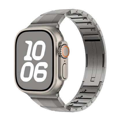 Correa de eslabones Premium para Apple Watch – Estilo refinado de acero inoxidable