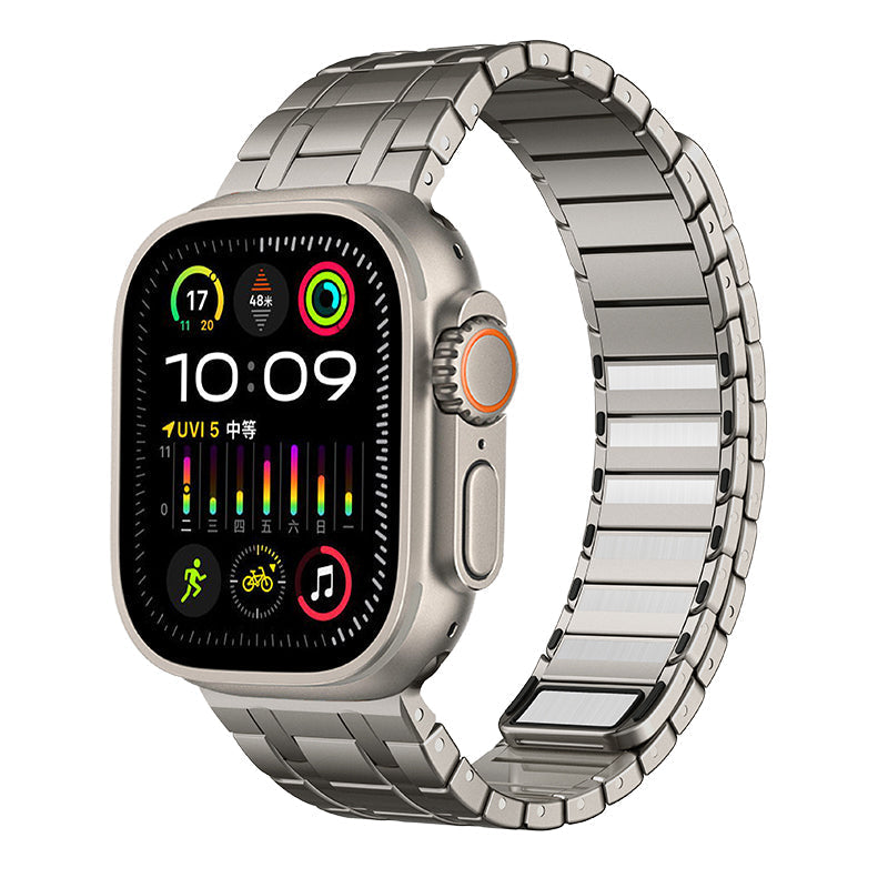 Correa de acero inoxidable prémium para Apple Watch – Elegante cierre magnético
