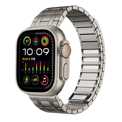 Correa de acero inoxidable prémium para Apple Watch – Elegante cierre magnético