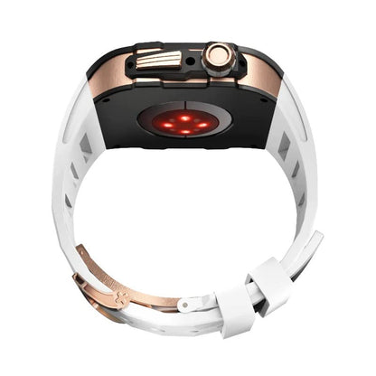 Caja para Apple Watch Serie RM 9009 - Negra y Oro