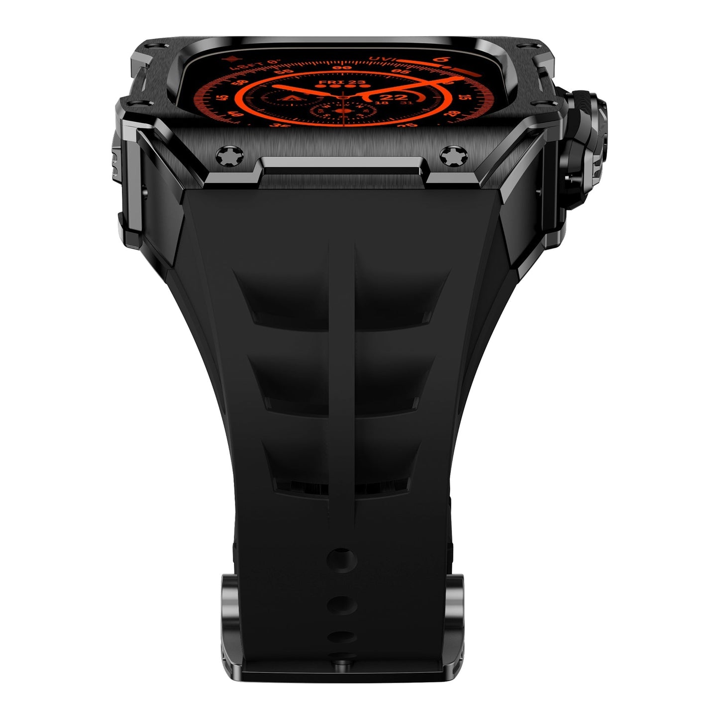 Caja de acero inoxidable negro del Apple Watch Ultra – RM7015 Dark Vanguard