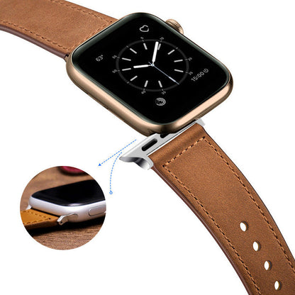 Premium Leather Loop Apple Watch Strap – Elegant Everyday Style