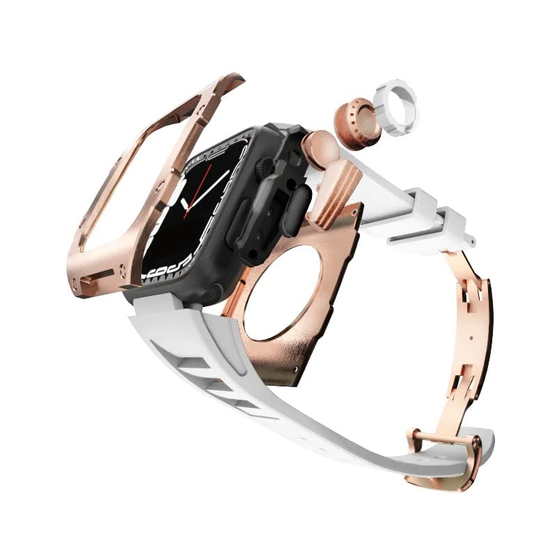 Caja para Apple Watch Serie RM 9009 - Negra y Oro