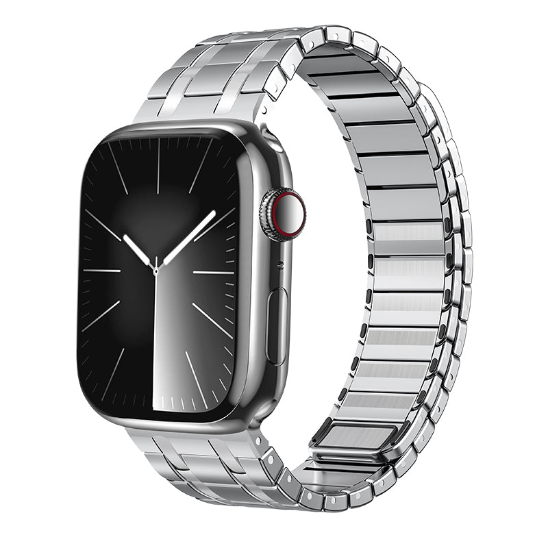 Correa de acero inoxidable prémium para Apple Watch – Elegante cierre magnético