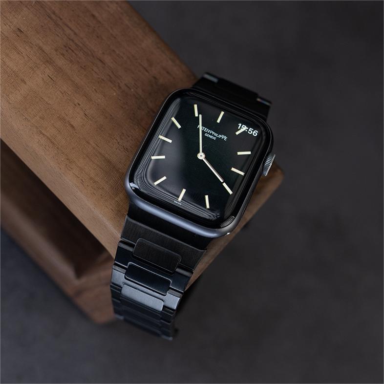 Correa de titanio para Apple Watch – Edición Old Money