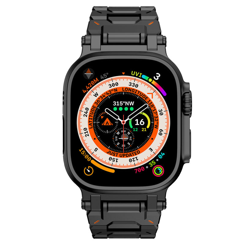 Correa de acero inoxidable para Apple Watch Ultra de 49 mm – Estilo prémium Explorer