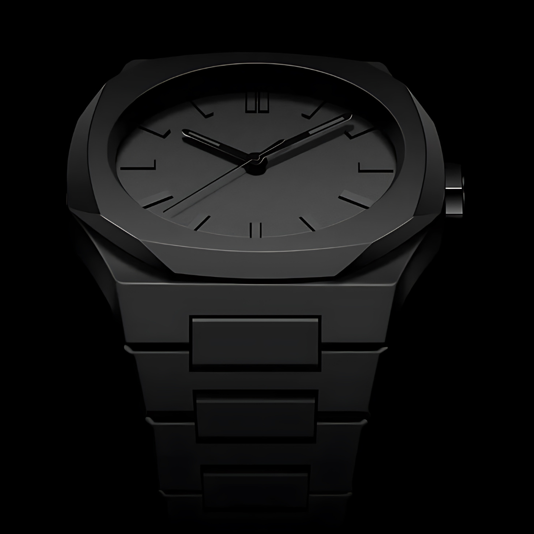 Phantom Black - 41mm Poedagar Waches