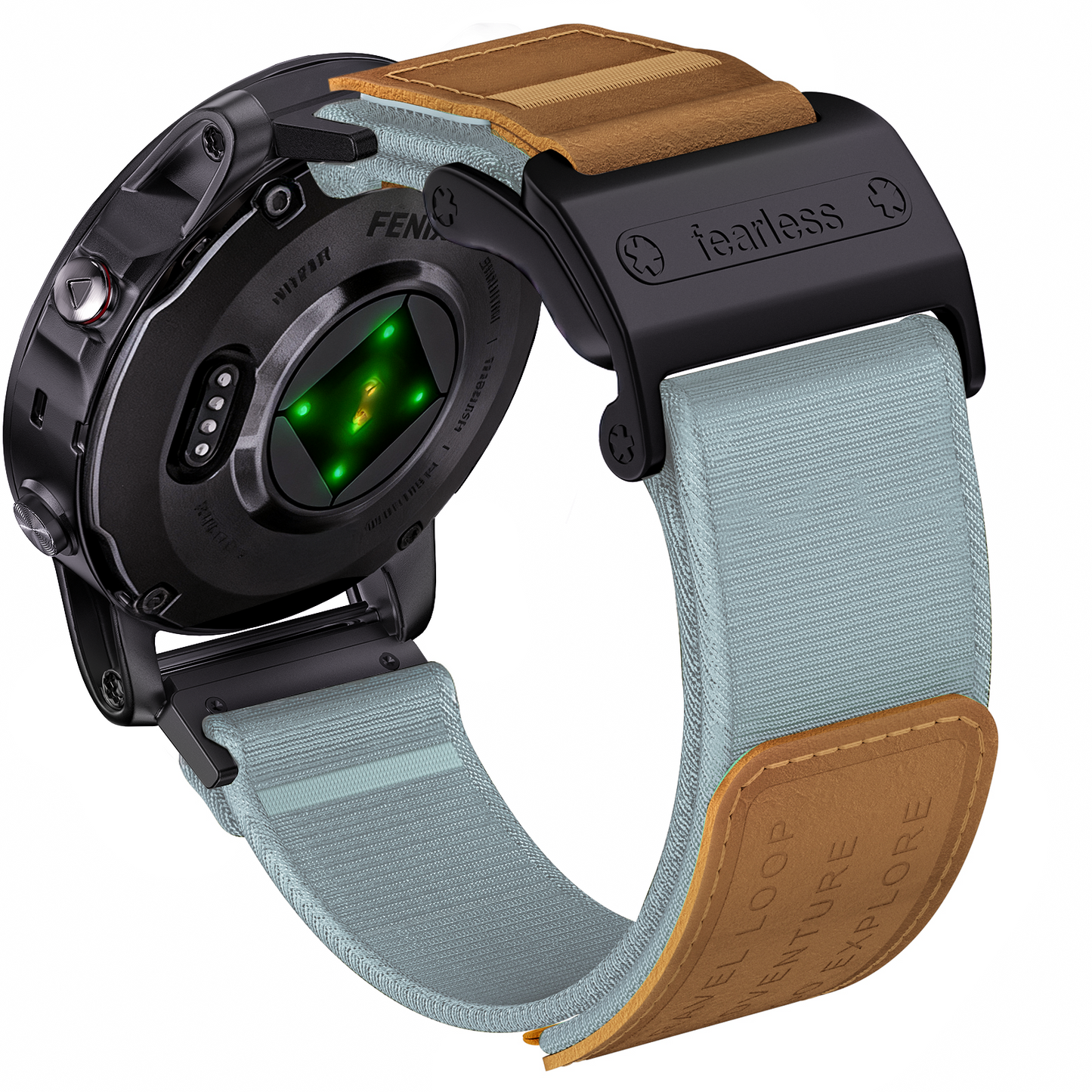 Correa de nailon magnética Garmin QuickFit Fearless 2.0
