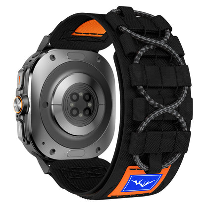 Correa de nailon premium para Samsung Watch Ultra 47mm – Diseño deportivo elegante