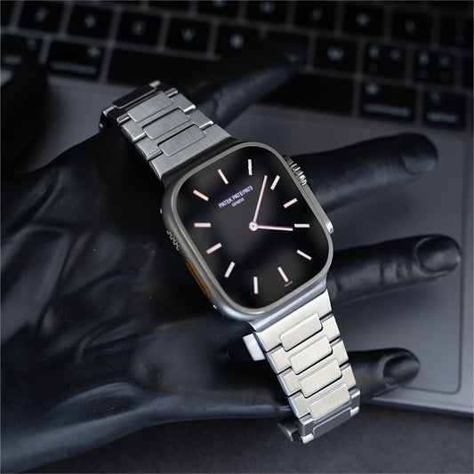 Apple Watch Titanium Band – Old Money Edition