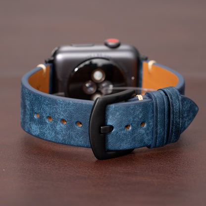Premium Men’s Apple Watch Leather Band – Elegant Design for Everyday Wear
