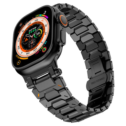 Correa de acero inoxidable para Apple Watch Ultra de 49 mm – Estilo prémium Explorer