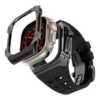Caja de acero inoxidable negro del Apple Watch Ultra – RM7015 Dark Vanguard