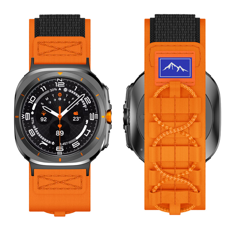 Correa de nailon premium para Samsung Watch Ultra 47mm – Diseño deportivo elegante