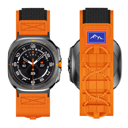 Correa de nailon premium para Samsung Watch Ultra 47mm – Diseño deportivo elegante