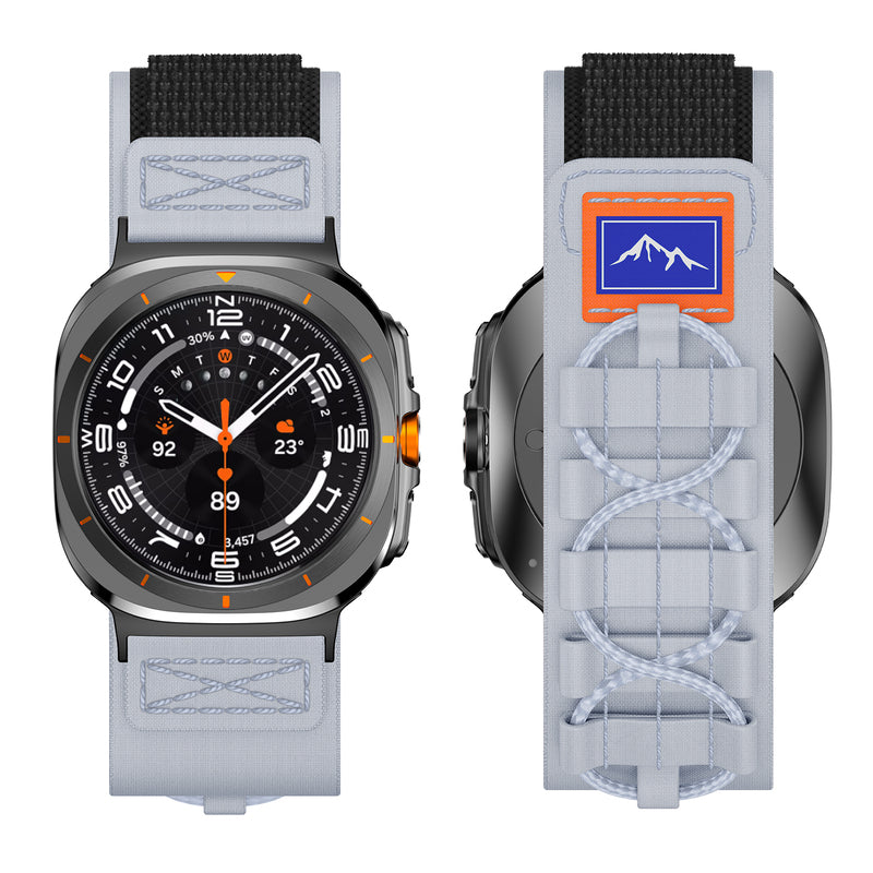 Correa de nailon premium para Samsung Watch Ultra 47mm – Diseño deportivo elegante