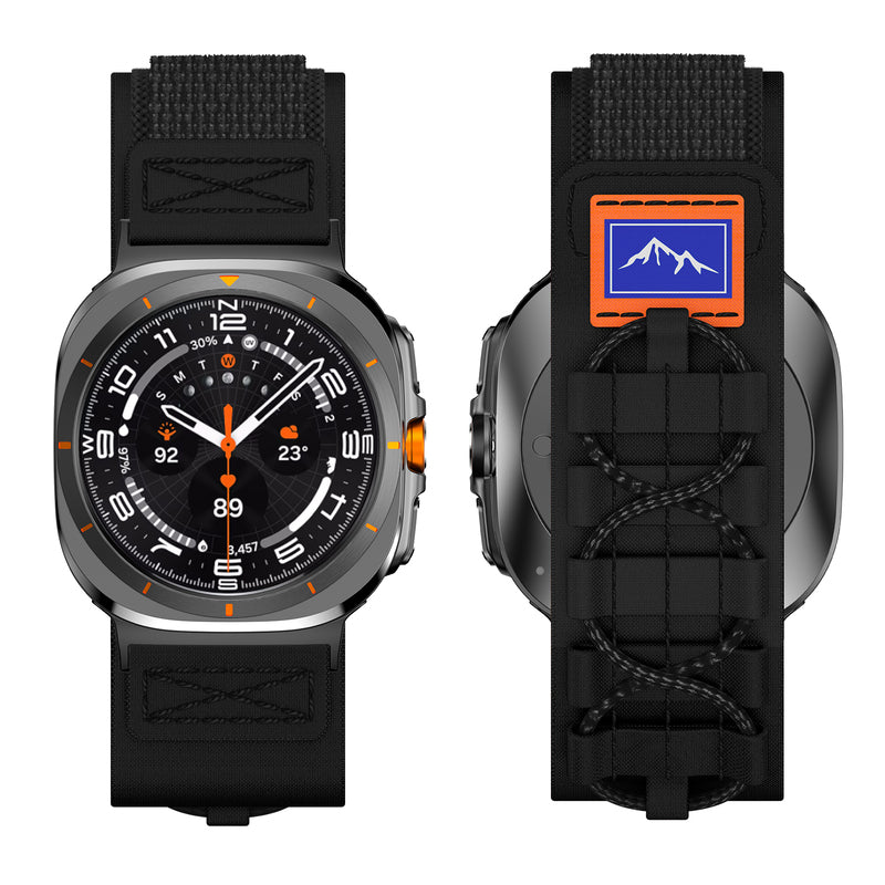 Correa de nailon premium para Samsung Watch Ultra 47mm – Diseño deportivo elegante
