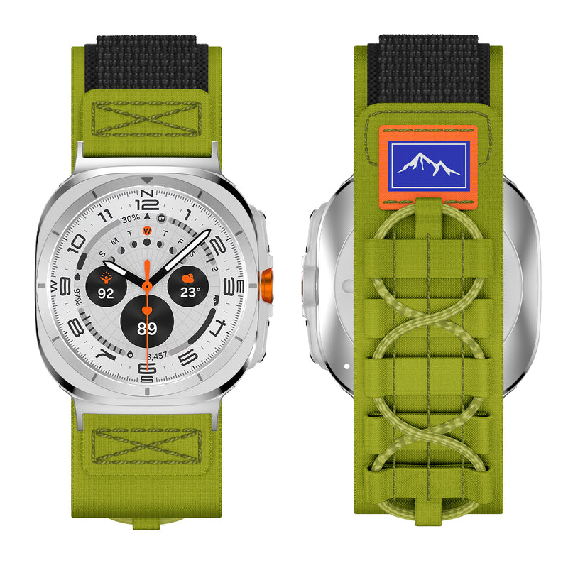 Correa de nailon premium para Samsung Watch Ultra 47mm – Diseño deportivo elegante