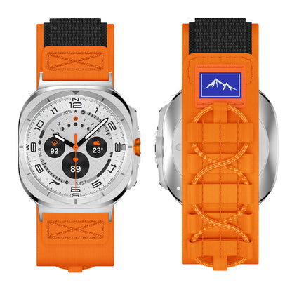 Correa de nailon premium para Samsung Watch Ultra 47mm – Diseño deportivo elegante