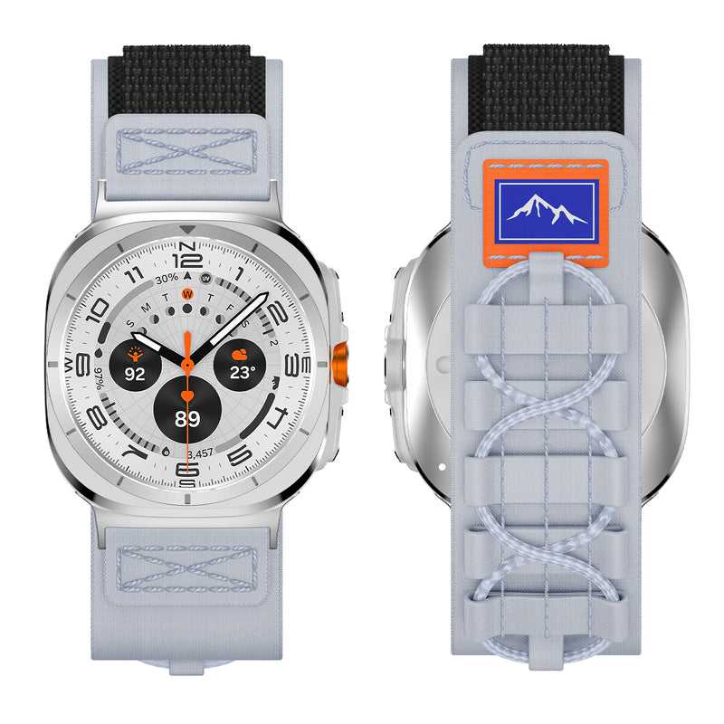Correa de nailon premium para Samsung Watch Ultra 47mm – Diseño deportivo elegante