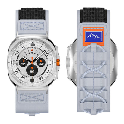 Correa de nailon premium para Samsung Watch Ultra 47mm – Diseño deportivo elegante
