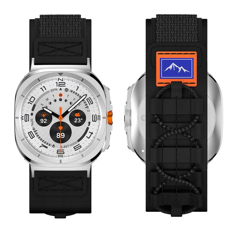 Correa de nailon premium para Samsung Watch Ultra 47mm – Diseño deportivo elegante