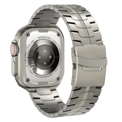 Correa de titanio para Apple Watch de hombre – Fabricación duradera con acabado refinado