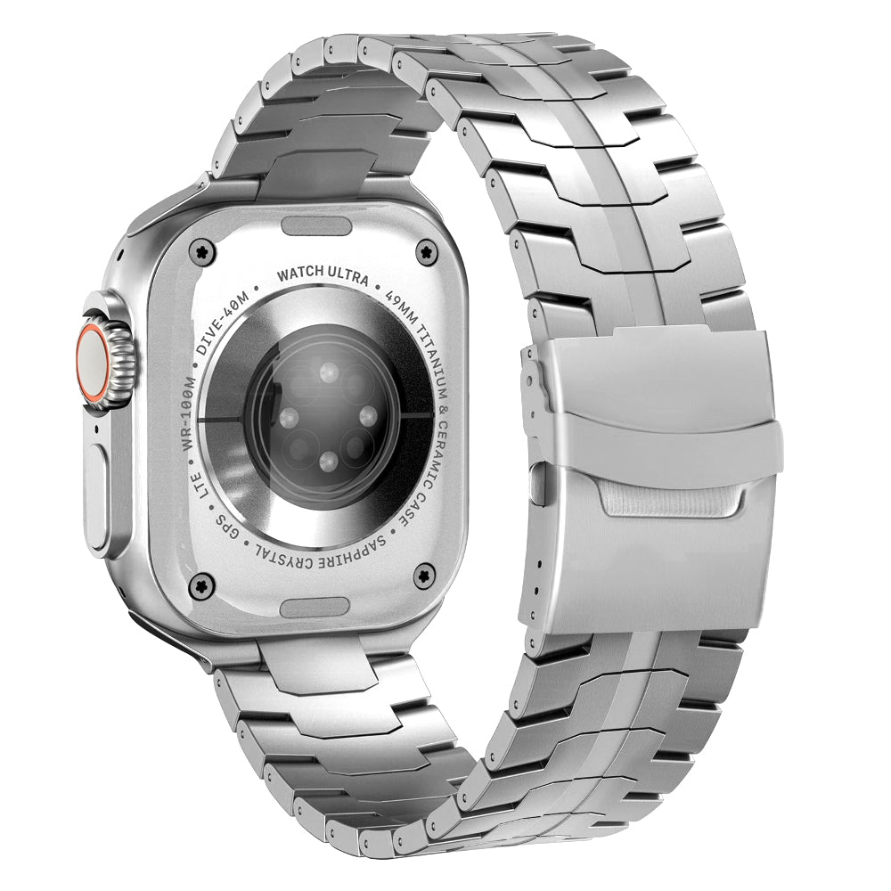 Correa de titanio para Apple Watch de hombre – Fabricación duradera con acabado refinado