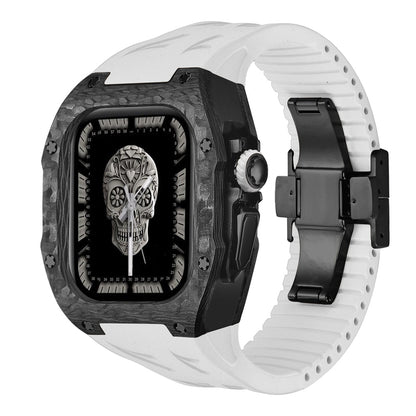 RM7006 Kit de Reequipamiento con Caja de Fibra de Carbono para Apple Watch Ultra