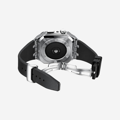 Correa de Silicona con Caja de Acero Inoxidable para Apple Watch – AP9006