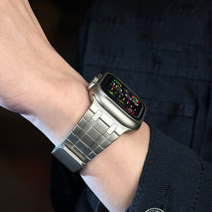 Correa de acero inoxidable prémium para Apple Watch – Elegante cierre magnético