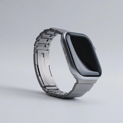 Correa de eslabones Premium para Apple Watch – Estilo refinado de acero inoxidable