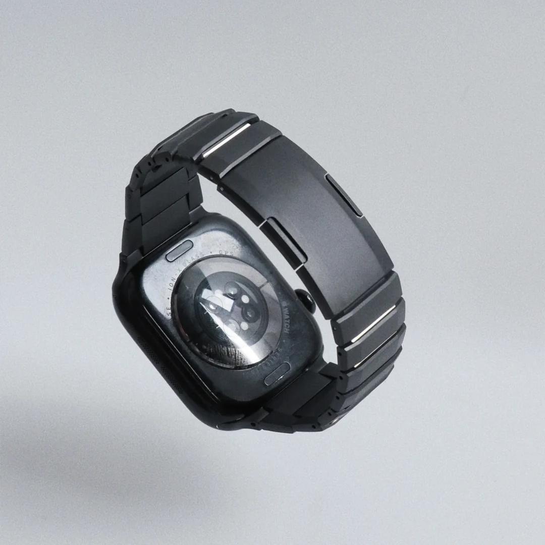 Correa de eslabones Premium para Apple Watch – Estilo refinado de acero inoxidable