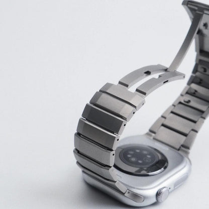 Correa de eslabones Premium para Apple Watch – Estilo refinado de acero inoxidable