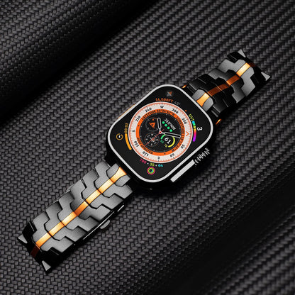 Correa de titanio para Apple Watch de hombre – Fabricación duradera con acabado refinado