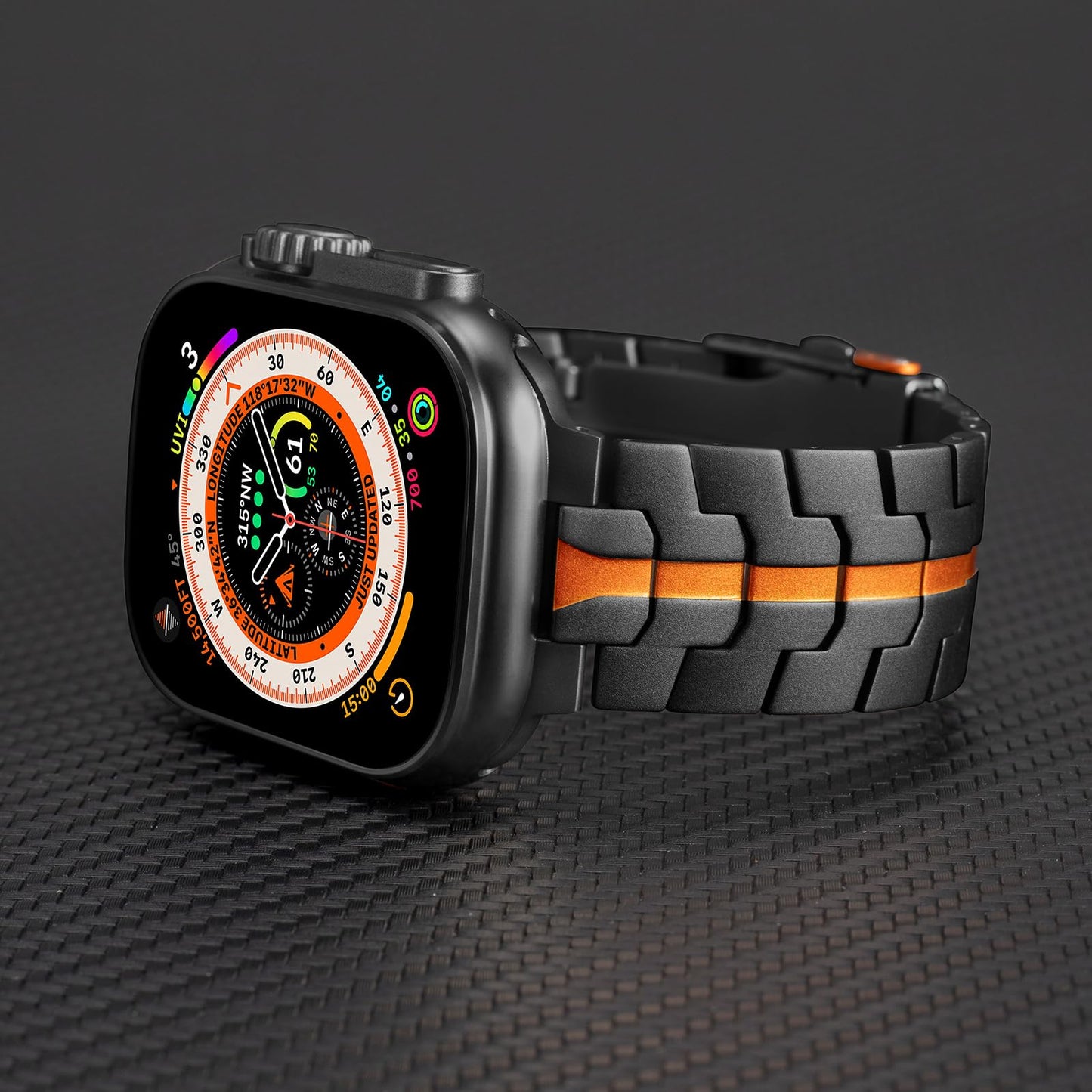 Correa de titanio para Apple Watch de hombre – Fabricación duradera con acabado refinado
