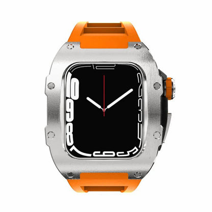 Caja para Apple Watch RM 9009 – Protección de metal prémium