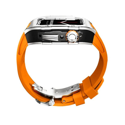 Caja para Apple Watch RM 9009 – Protección de metal prémium